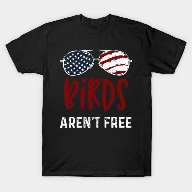 Birds Aren't Free T-Shirt by Designs By Jnk5